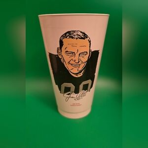 Oakland Raiders Jim Otto, 7-Eleven Plastic Slurper Cup